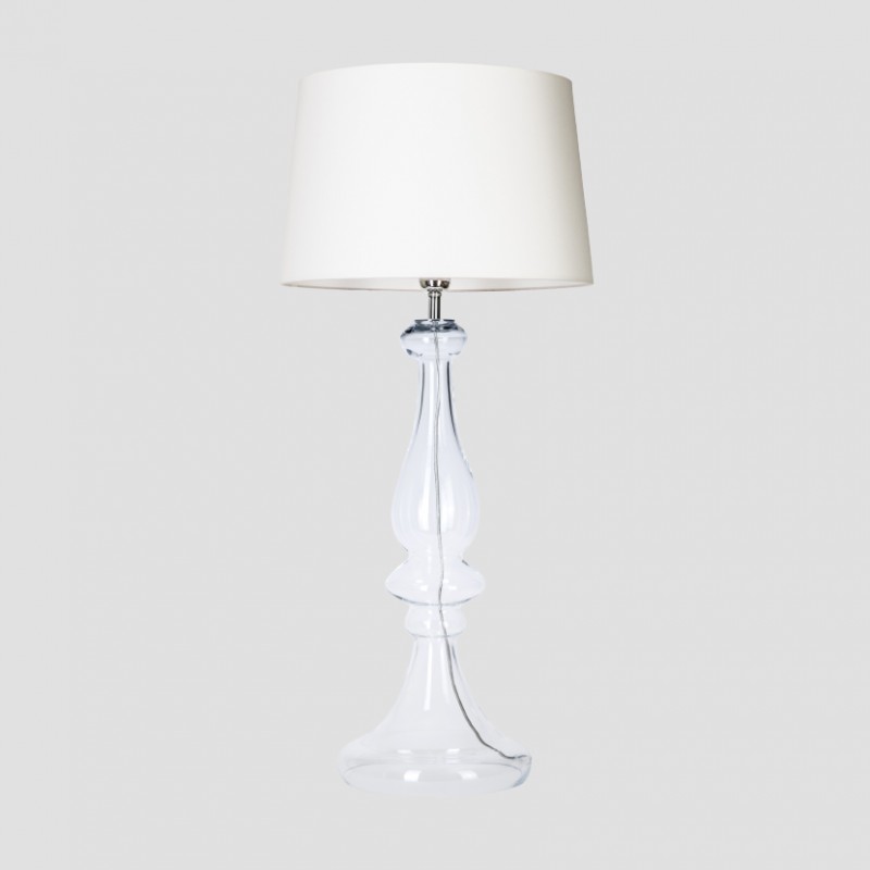 Levně 4concepts Luxusní stolní lampa LOUVRE Barva: Bílá