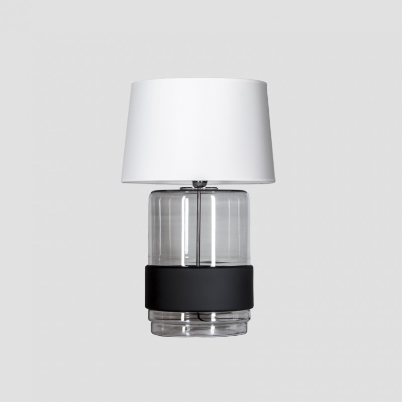 Levně 4concepts Designová stolní lampa UMBRIEL BLACK Barva: Bílá