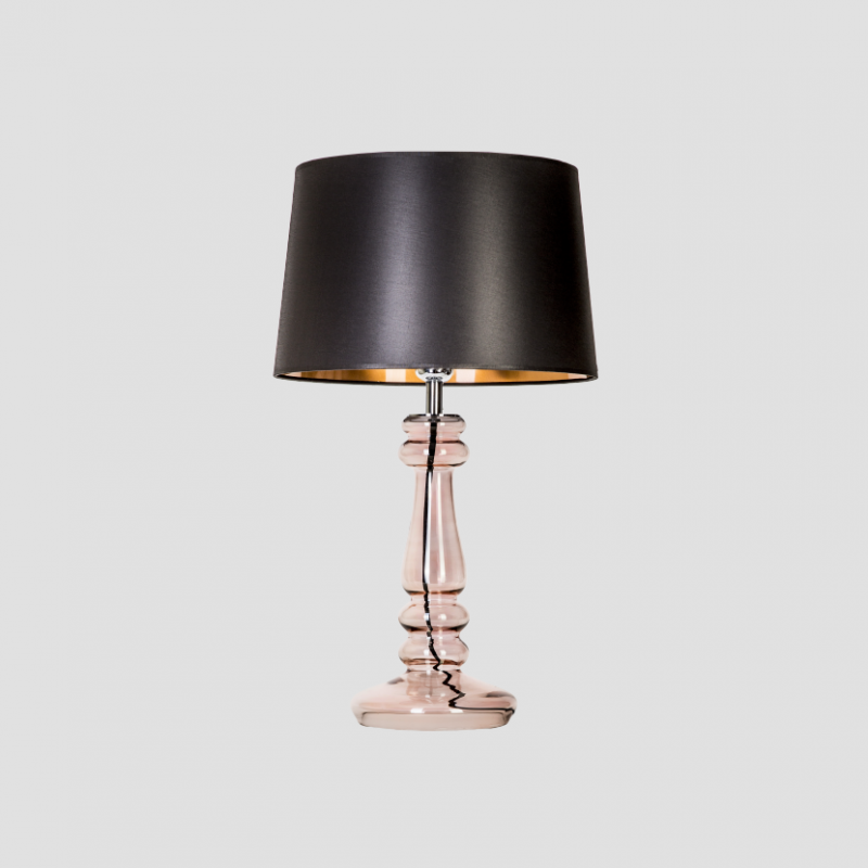 Levně 4concepts Designová stolní lampa PETIT TRIANON TRANSPARENT COPPER Barva: Černo-měděná