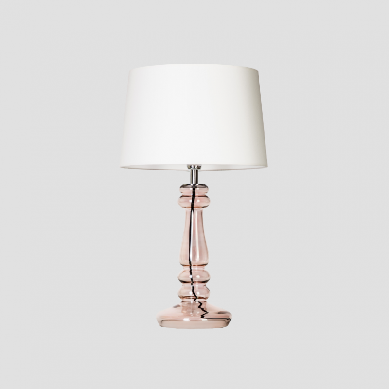 Levně 4concepts Designová stolní lampa PETIT TRIANON TRANSPARENT COPPER Barva: Bílá