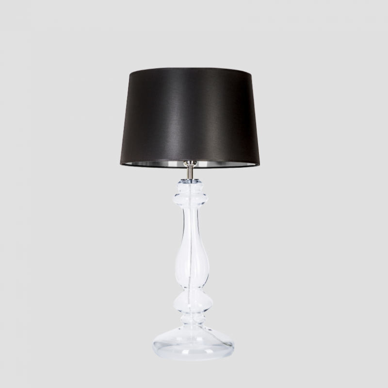 Levně 4concepts Luxusní stolní lampa VERSAILLES Barva: Černo-stříbrná