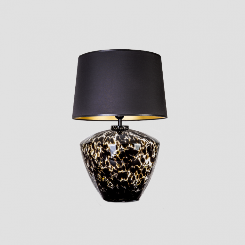 Levně 4concepts Luxusní stolní lampa PARMA Barva: Černo-zlatá