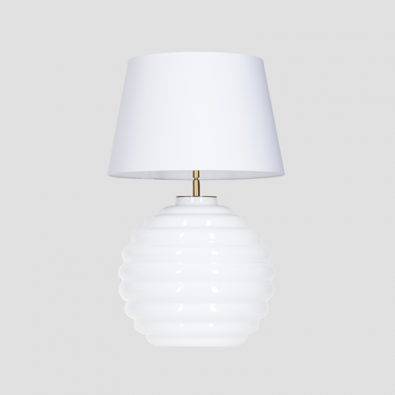 Levně 4concepts Designová stolní lampa SAINT TROPEZ WHITE Barva: Bílá