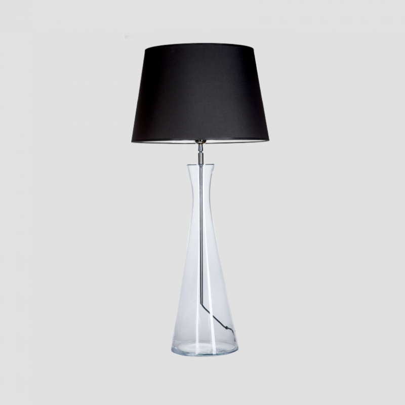 Levně 4concepts Designová stolní lampa CHIANTI Barva: Černo-bílá