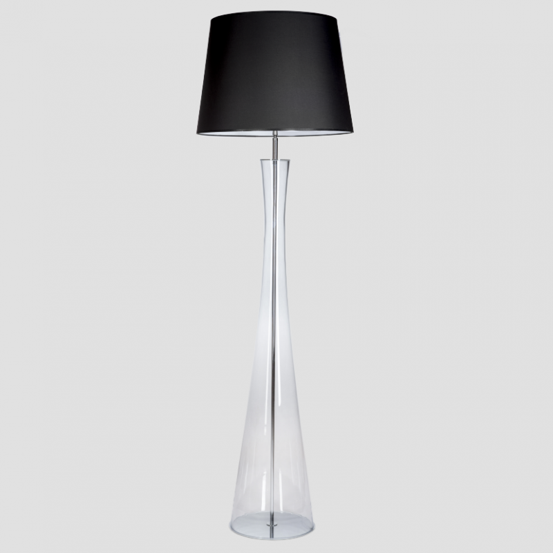 Levně 4concepts Luxusní stojací lampa SIENA Barva: Černo-bílá