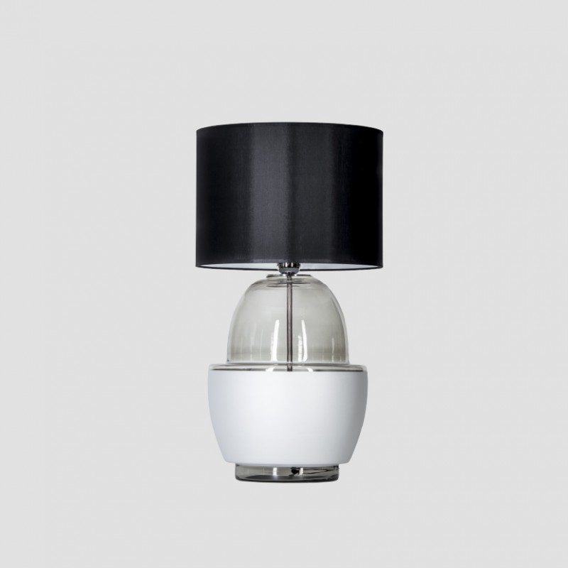 Levně 4concepts Designová stolní lampa ARIEL ANTHRACITE SILVER