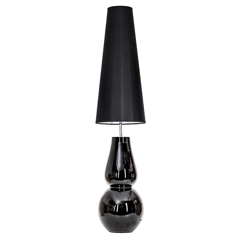 Levně 4concepts Designová stojací lampa MILANO BLACK