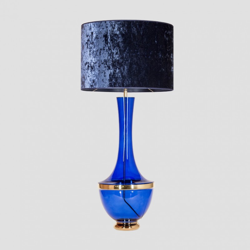 Levně 4concepts Designová stolní lampa TROYA SAPPHIRE