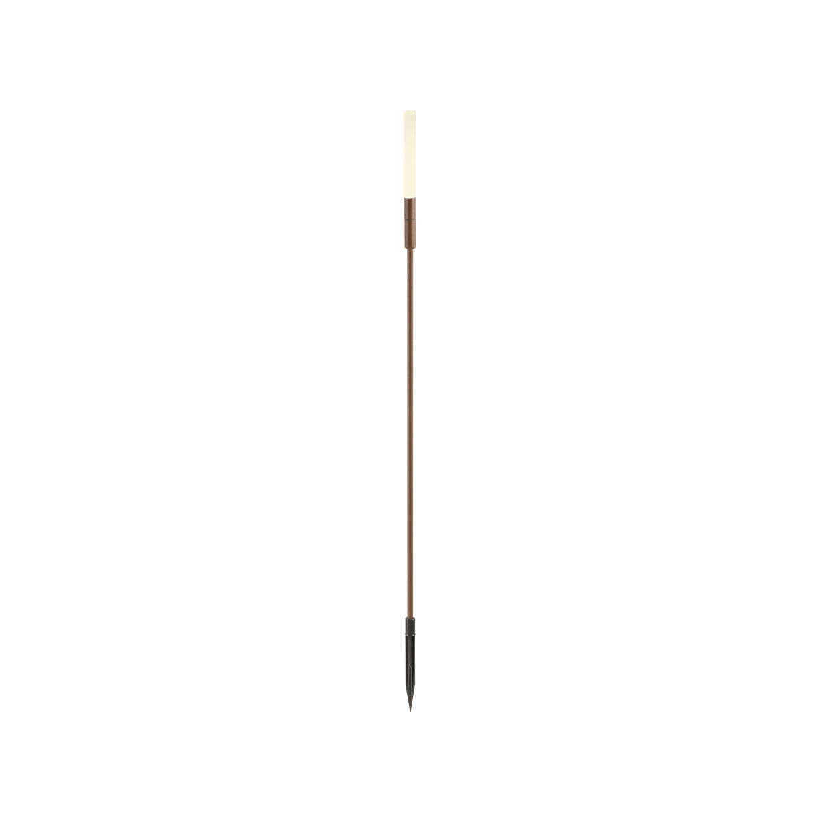 Redo LED venkovní zapichovací svítidlo TORCH, 99cm Barva: Hnědá