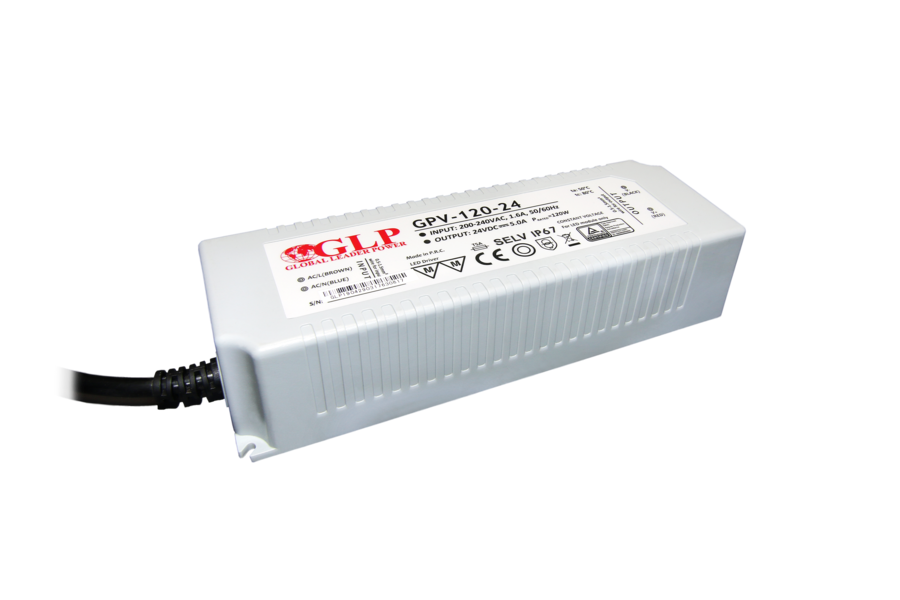 GLP GPV, 120W LED zdroj GPV-120-24, 5A, 24V