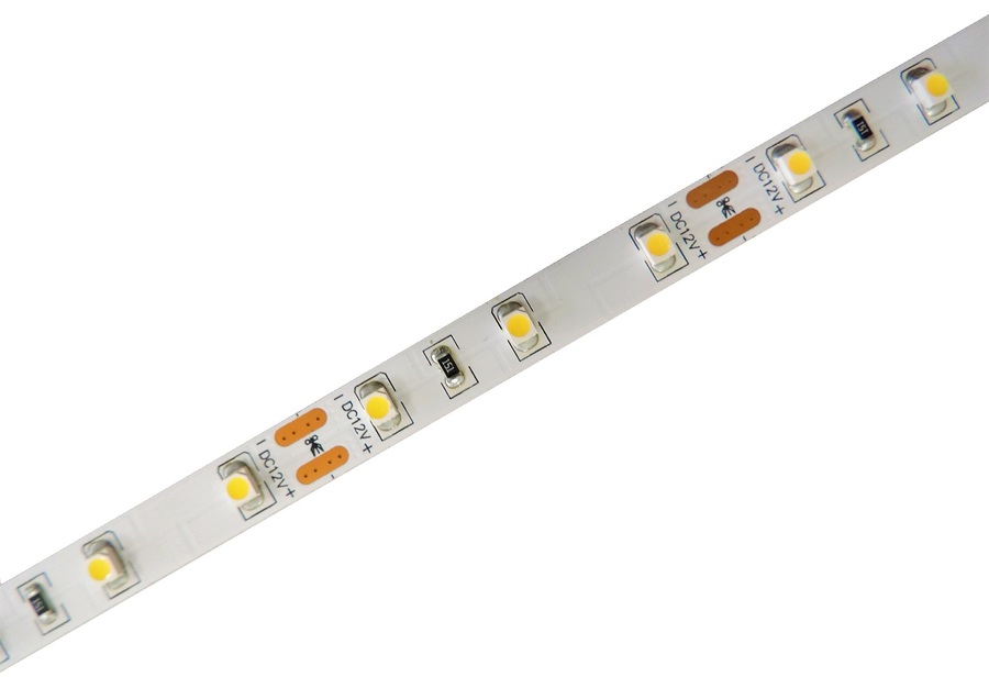 PROFI LED pásek 4,8W/m, 12V, IP20, 60LED/m, 3528 Barva světla: Teplá bílá, 3000K