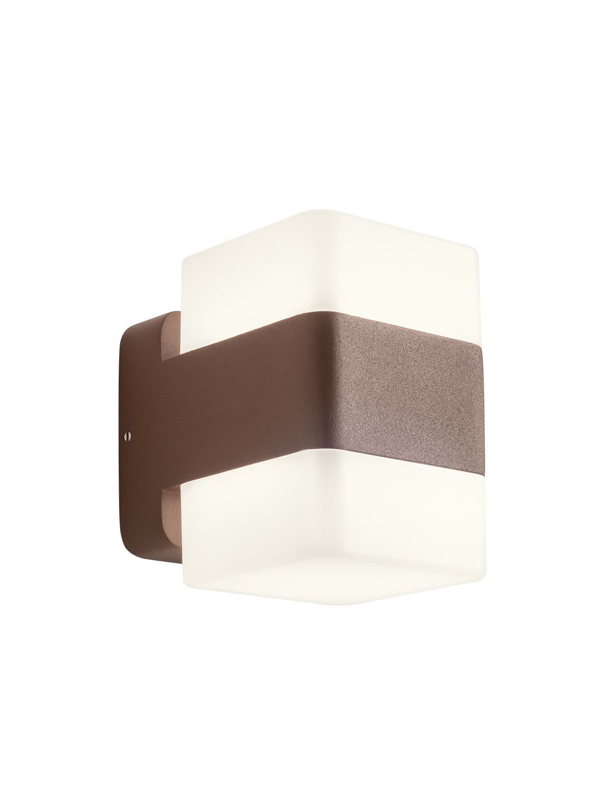 Smarter LED venkovní nástěnné svítidlo Tok, v.11,6cm Barva: Rezavě hnědá