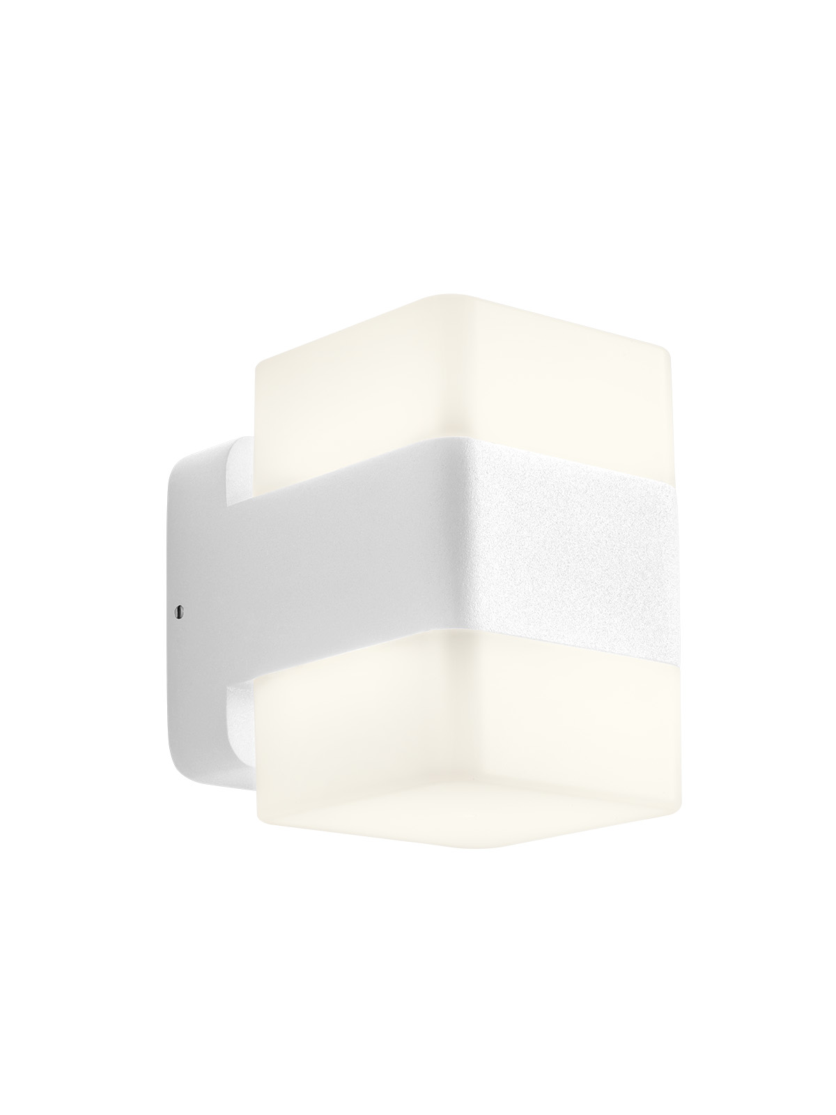 Smarter LED venkovní nástěnné svítidlo Tok, v.11,6cm Barva: Bílá