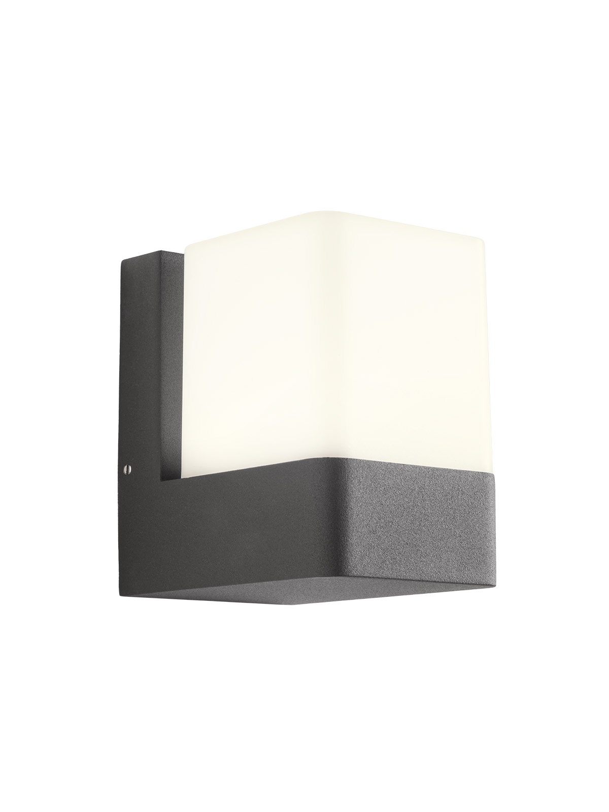 Smarter LED venkovní nástěnná lampa Tok, v.11,7cm Barva: Tmavě šedá