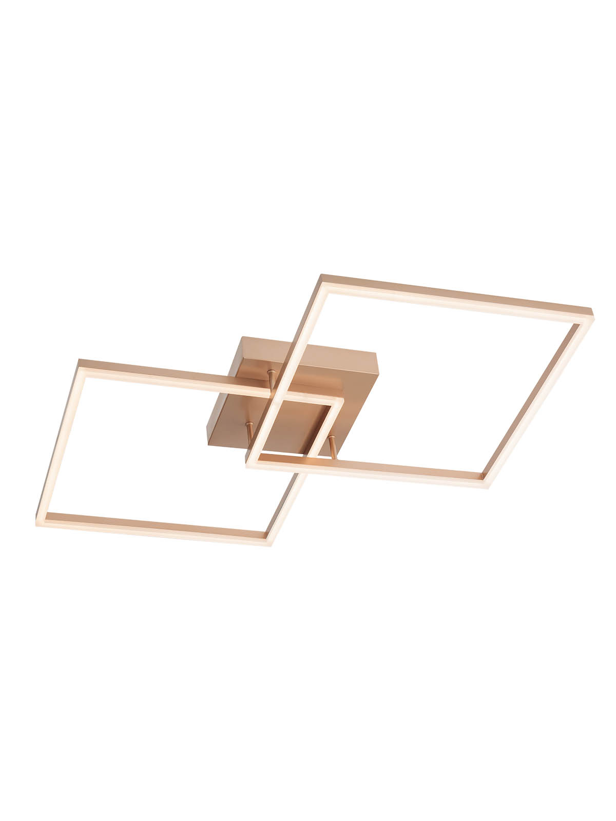 Smarter Nástěnné/Stropní LED svítidlo Klee, š.71cm Barva: Měď