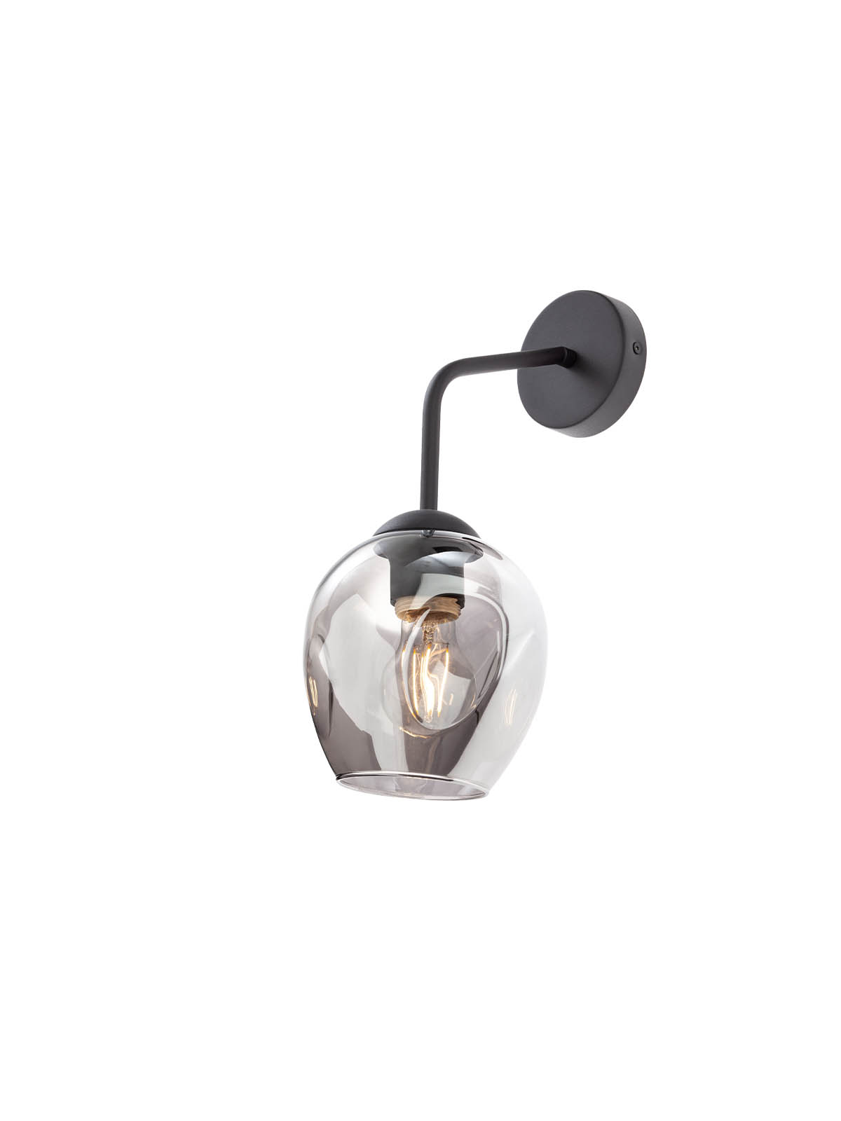 Smarter Nástěnné svítidlo Pierce, v.36cm Barva: Matná černá