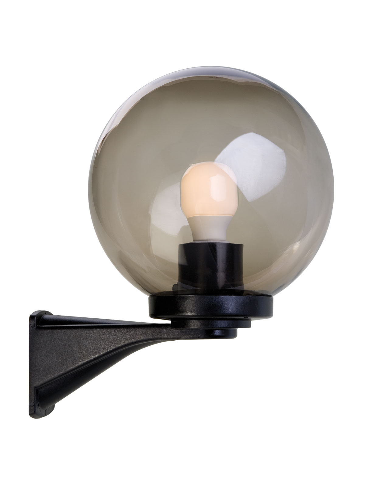 Smarter Venkovní nástěnná lampa Sfera, ø25cm Barva: Kouřová