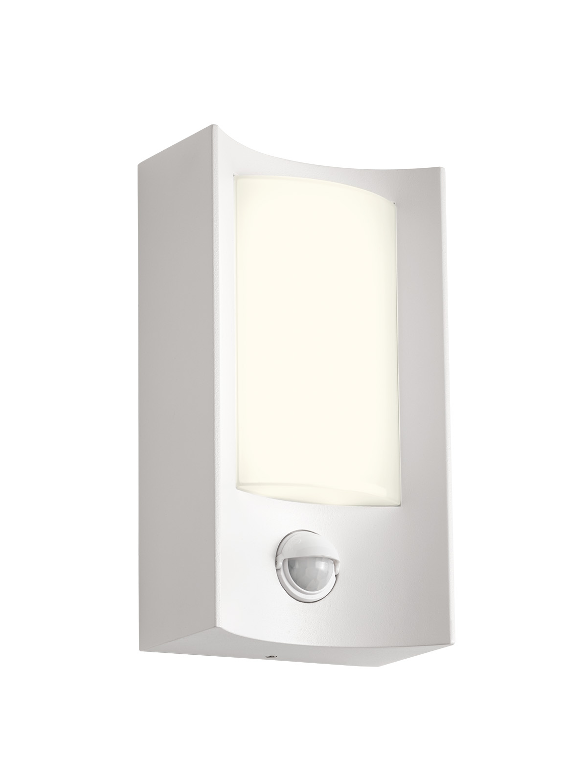 Smarter LED venkovní nástěnné svítidlo Warp se senzorem, v.20cm Barva: Bílá