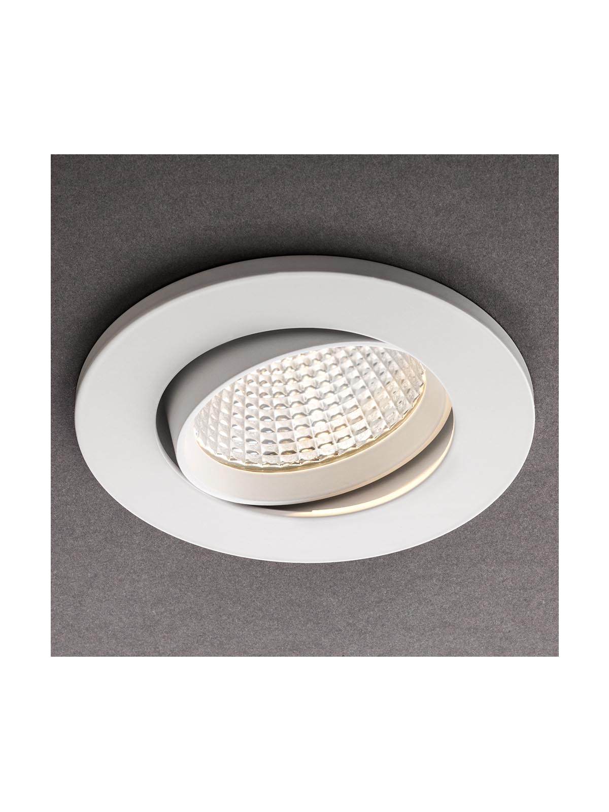Smarter LED zapuštěné bodové svítidlo Mt 128, ø8,8cm Barva: Bílá