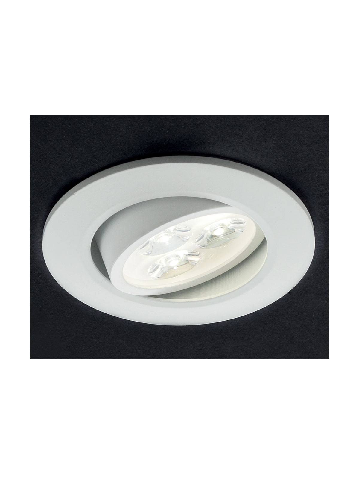 Smarter LED zapuštěné nastavitelné bodové Mt 115, ø8,8cm Barva: Bílá