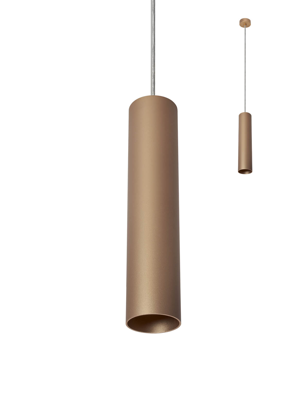 Smarter Závěsné svítidlo Axis, výška 30cm, 1xGU10 Barva: Měď