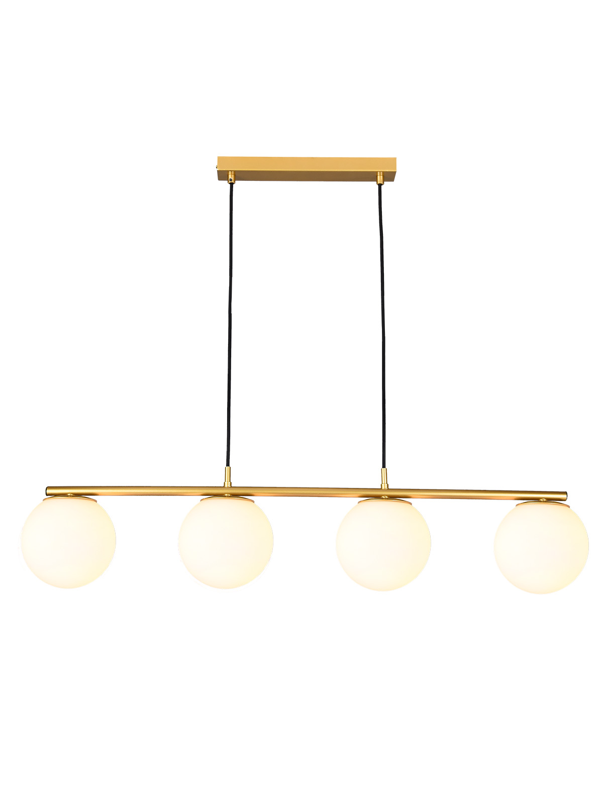 Smarter Závěsné interiérové svítidlo Bowling, š.90cm Barva: Měď