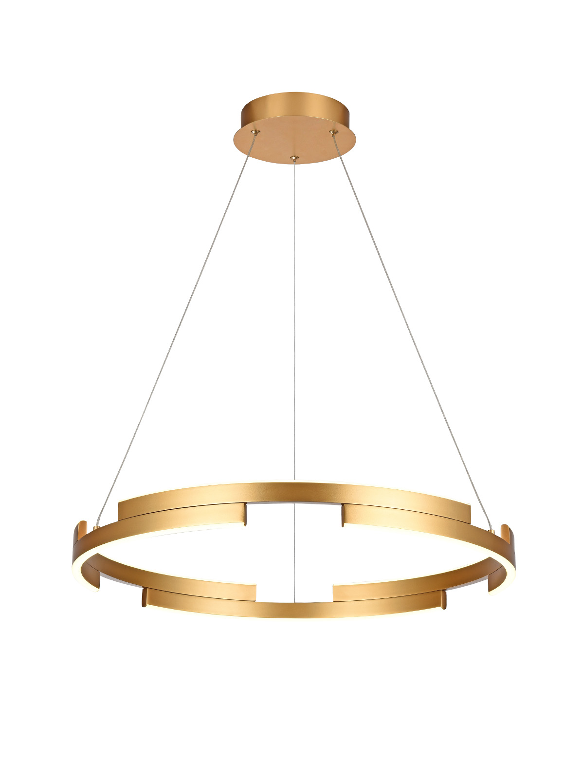 Smarter Závěsné LED interiérové svítidlo Castle, ø60cm Barva: Bílá