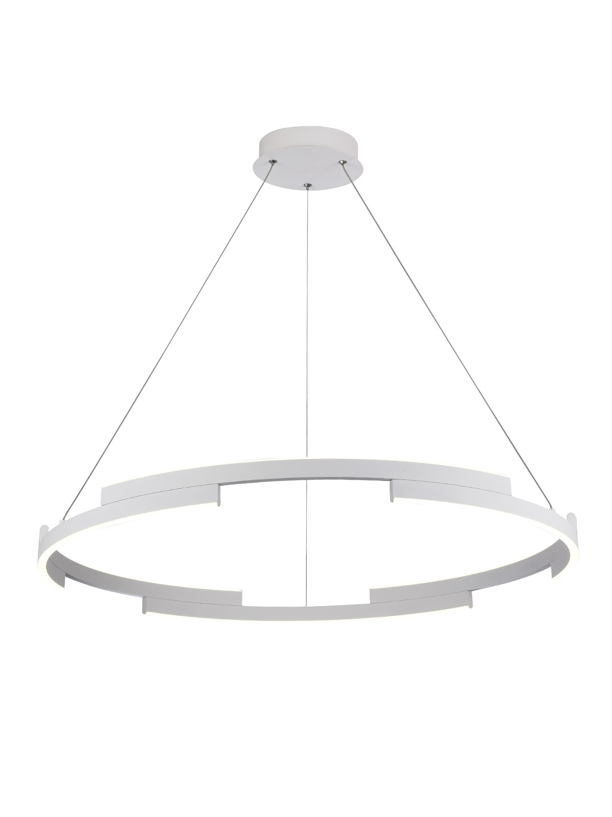 Smarter Závěsné LED interiérové svítidlo Castle, ø80cm Barva: Bílá