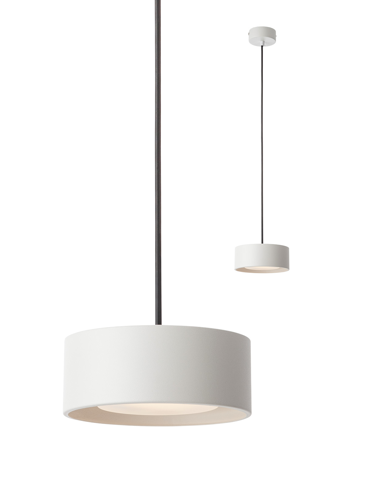 Smarter Závěsné LED interiérové svítidlo Punkt, ø15cm Barva: Bílá
