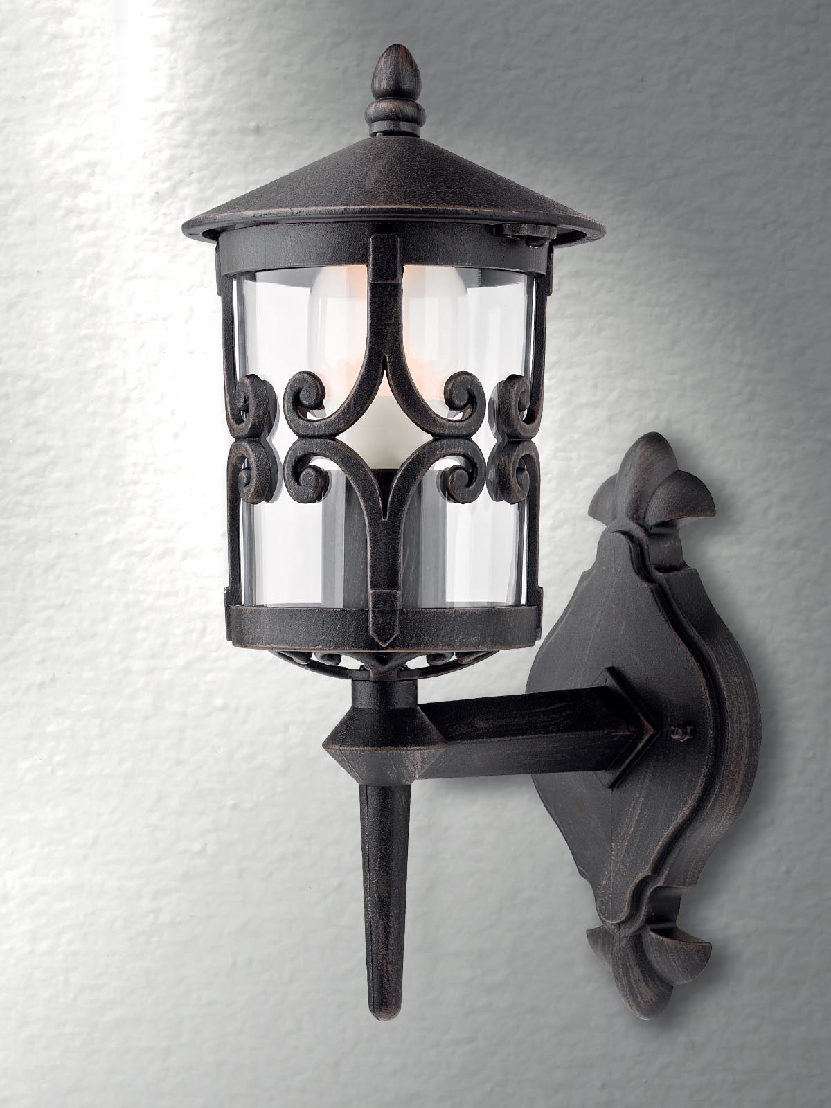 Smarter Venkovní nástěnná lampa Tirol, v.37,3cm, up/down