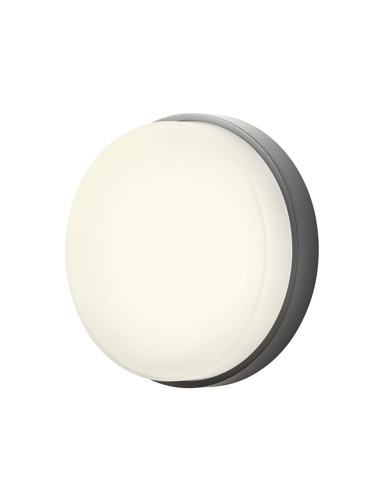Smarter LED venkovní nástěnné/stropní svítidlo Urania - vypouklé, ø16cm