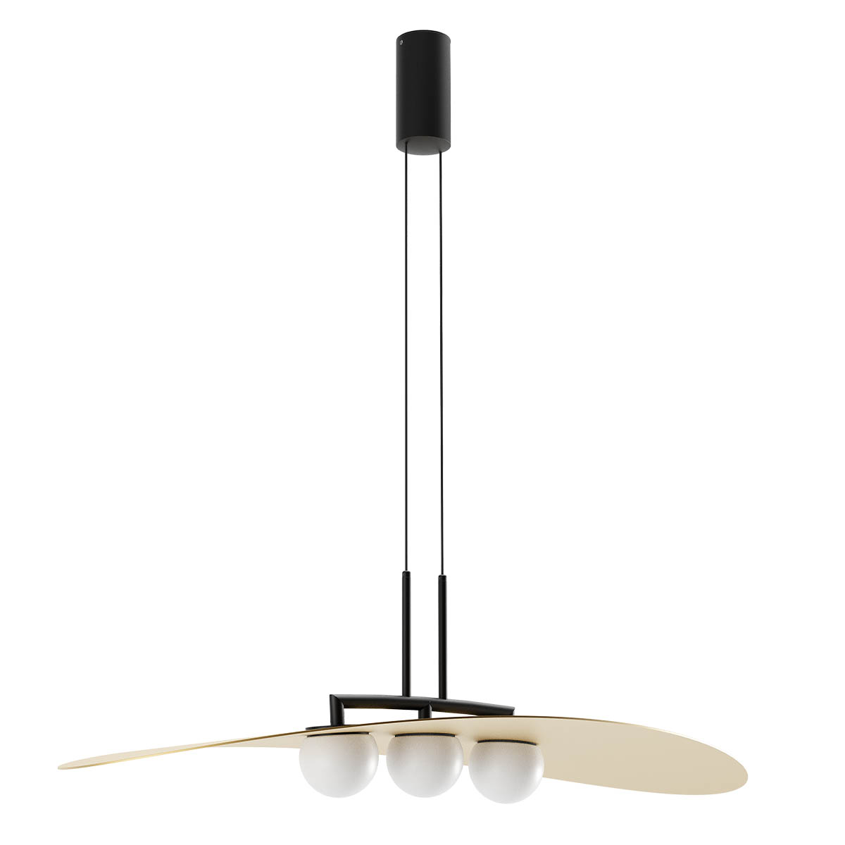 Redo Luxusní LED závěsné svítidlo CODY, š.85cm Barva: Zlatá