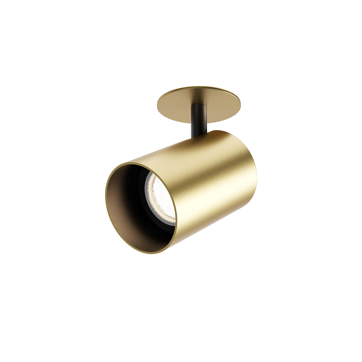 Redo Zápustné svítidlo CORINTH, v.10cm Barva: Zlatá