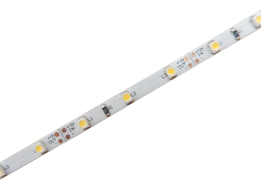 PROFI LED pásek SLIM 5mm 4,8W/m, 12V, IP20, 60LED/m, SMD3528 Barva světla: Teplá bílá, 3000K