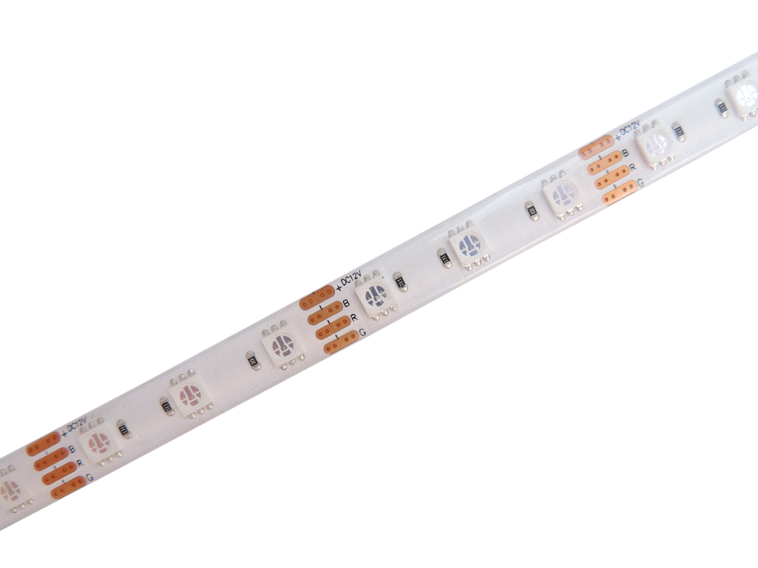 Voděodolný LED pásek RGB 14,4W/m, IP65, PROFI, 12V, 60LED/m, SMD5050