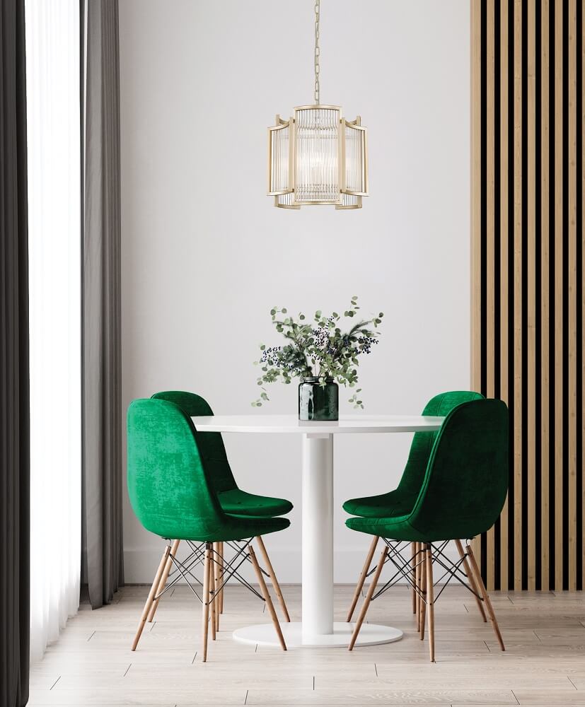 Zuma Line Luxusní závěsné křišťálové svítidlo Sergio ⌀ 35cm Barva: Lesklá zlatá