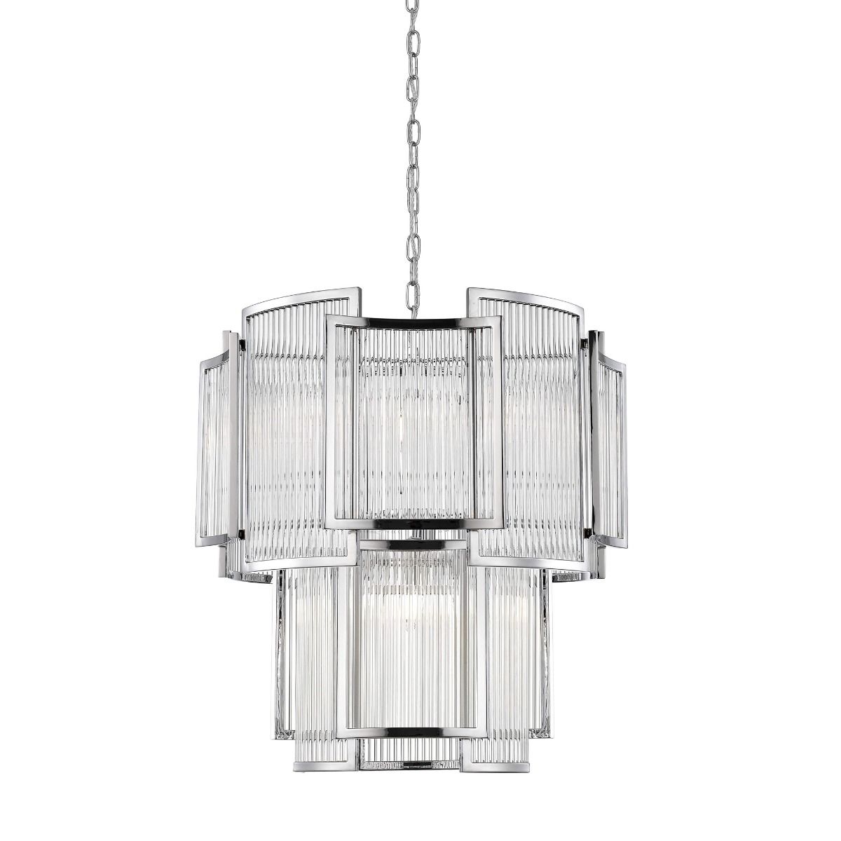 Zuma Line Luxusní závěsné křišťálové svítidlo Sergio ⌀ 56cm Barva: Chrom