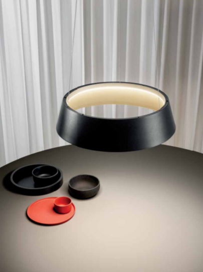 Levně Designové závěsné svítidlo Gea Luce Juliette Barva: Černá
