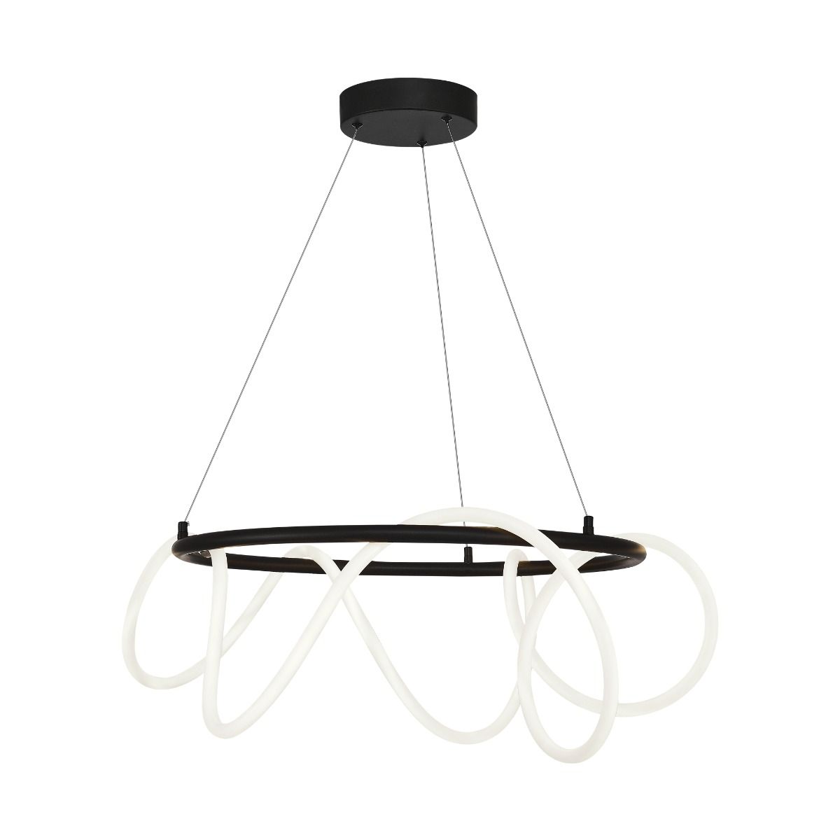 Zuma Line Luxusní závěsné svítidlo Balbo, ⌀ 60 cm Barva: Černá