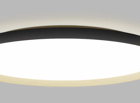 Led2 Stropní LED svítidlo MOON ø 80 cm Barva: Černo zlatá, Stmívání: ZigBee TW