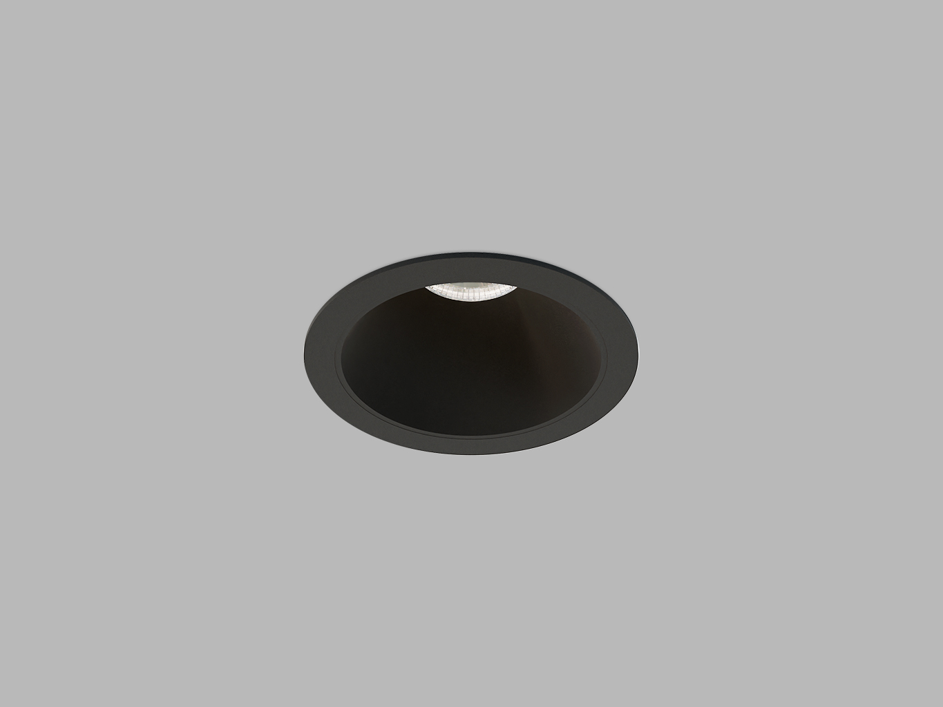 Led2 Zápustné bodové LED svítidlo ZERO II, XL Ø 10,6cm Barva: Černá