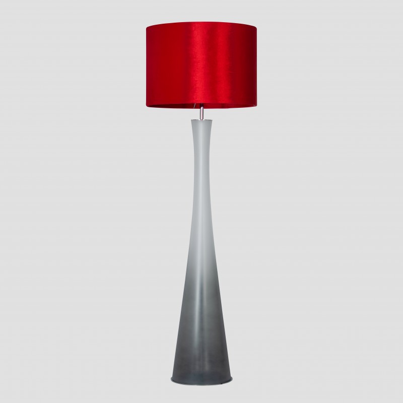 Levně 4concepts Designová stojací lampa SIENA GREY MATT