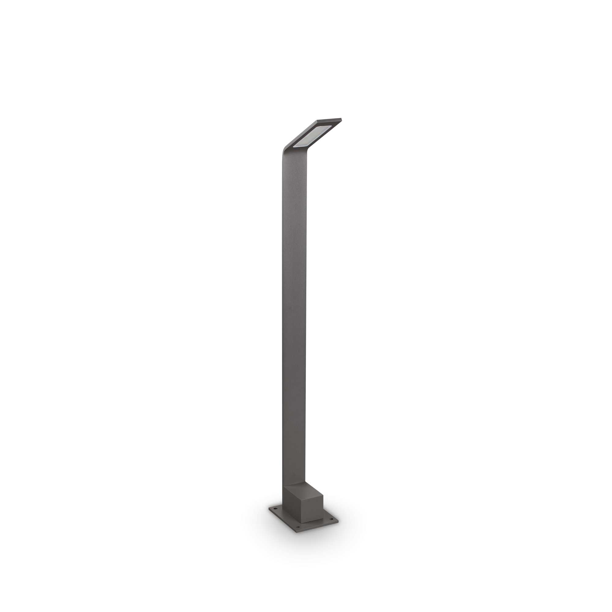 Ideal Lux Venkovní LED sloupek AGOS v.80cm Barva: Kávová, Teplota světla: 4000K - denní bílá