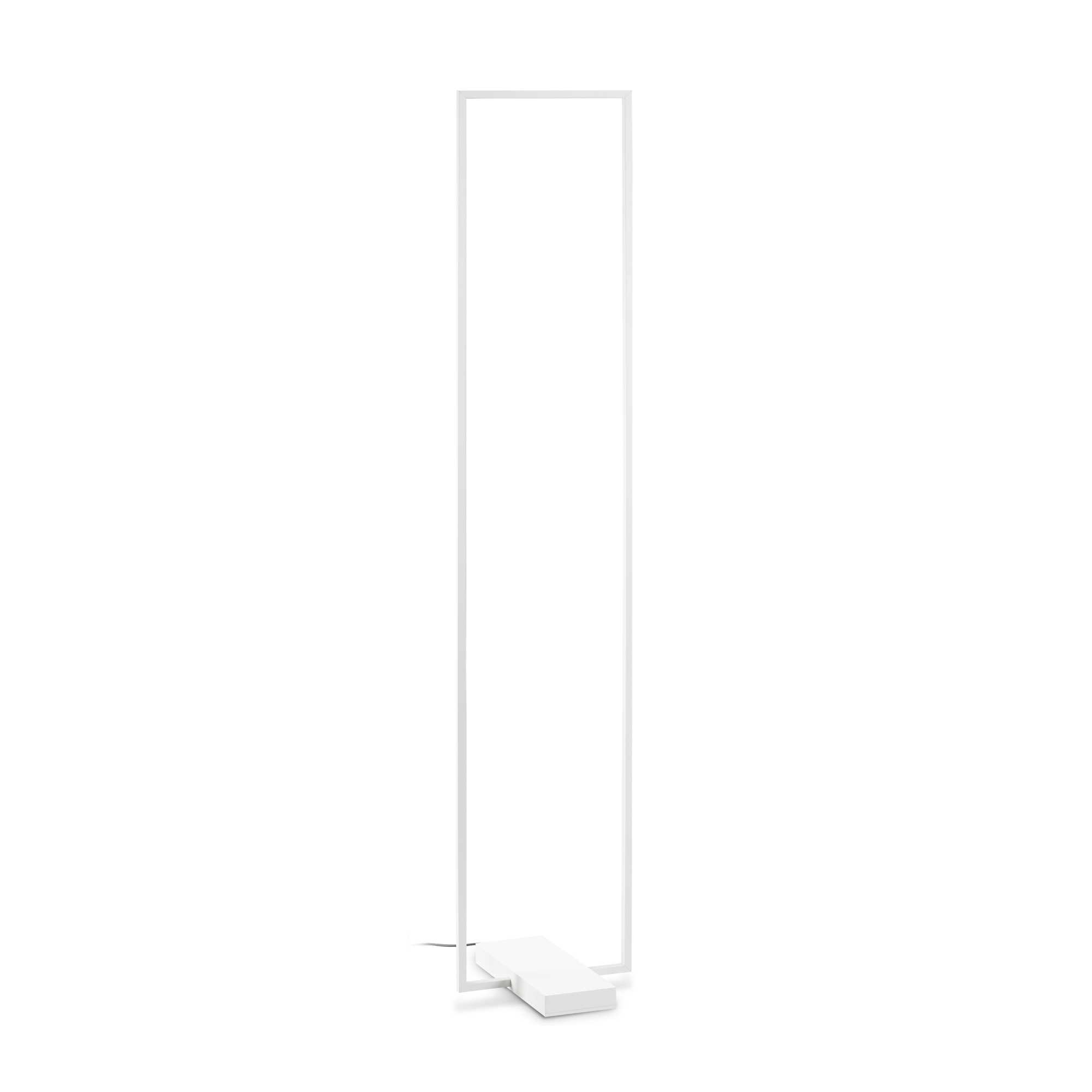 Ideal Lux Stojací LED lampa FRAME Barva: Bílá