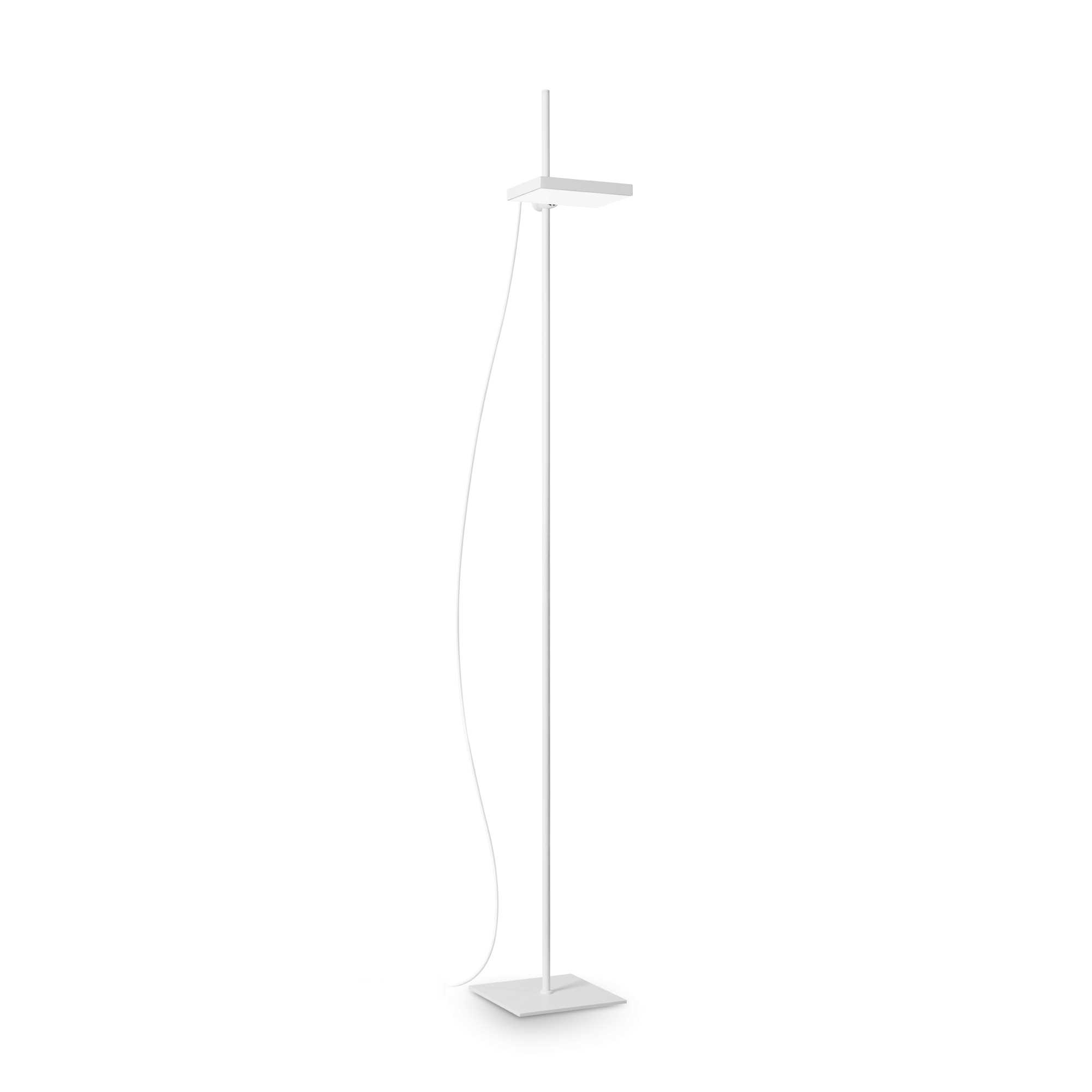Ideal Lux Designová stojací LED lampa LIFT Barva: Bílá