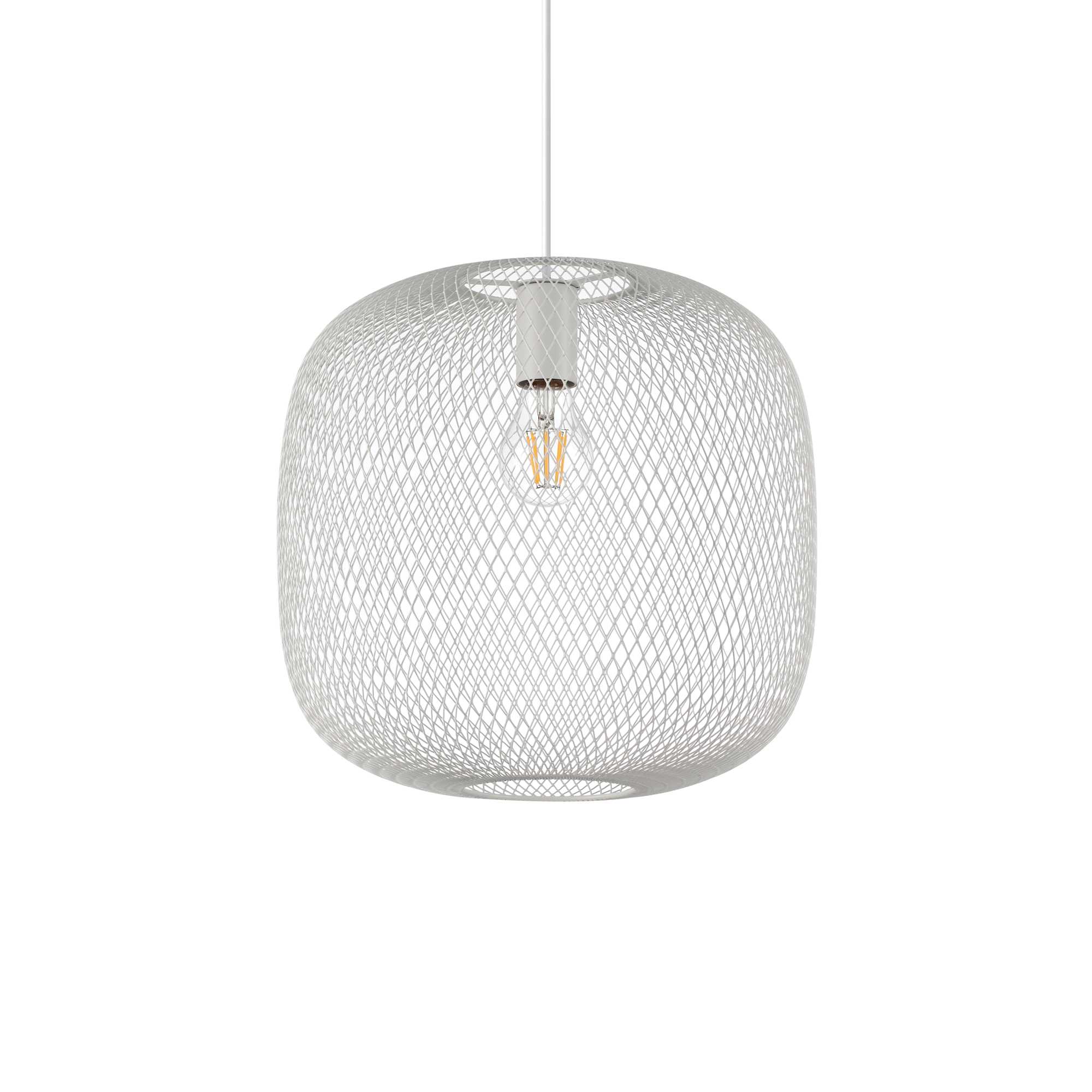 Ideal Lux Designové závěsné svítidlo NET ⌀34cm Barva: Bílá