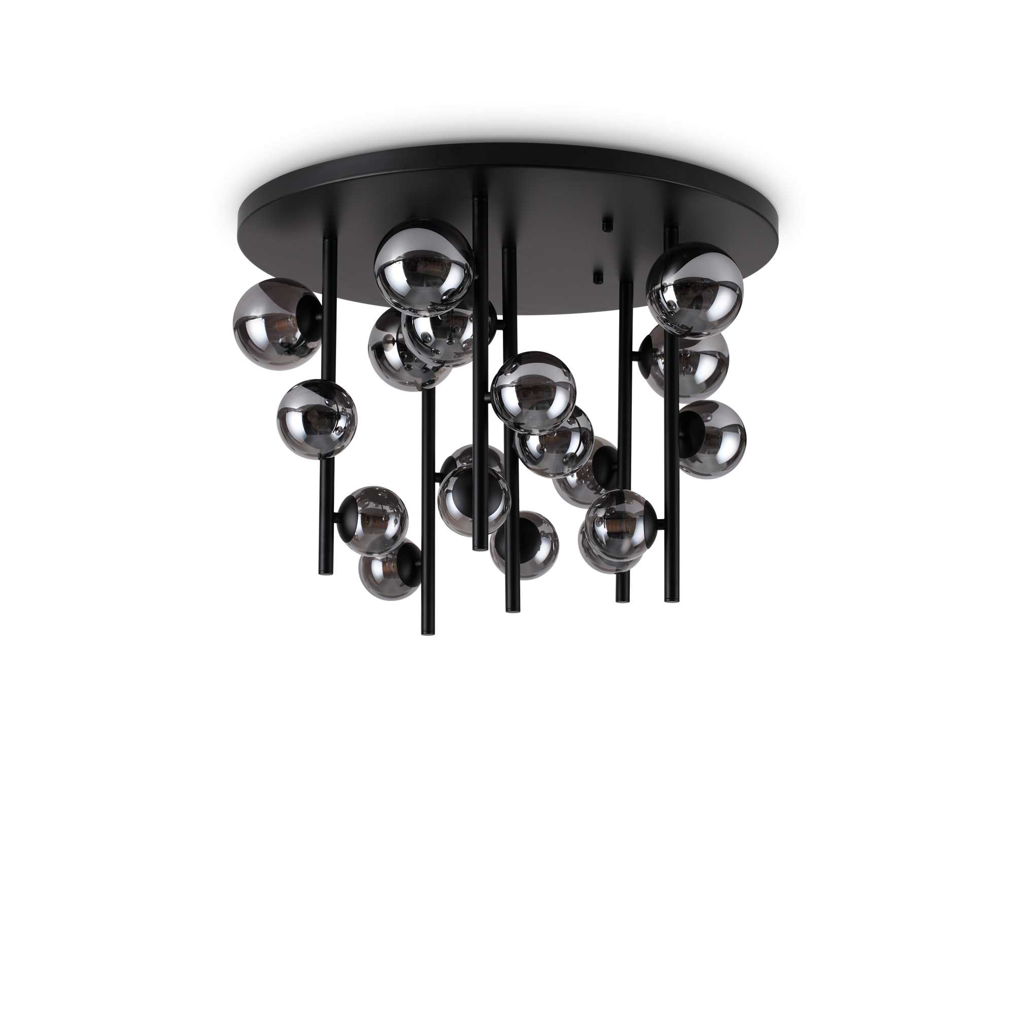 Ideal Lux Designové stropní svítidlo PERLAGE 18xG9 Barva: Kouřová