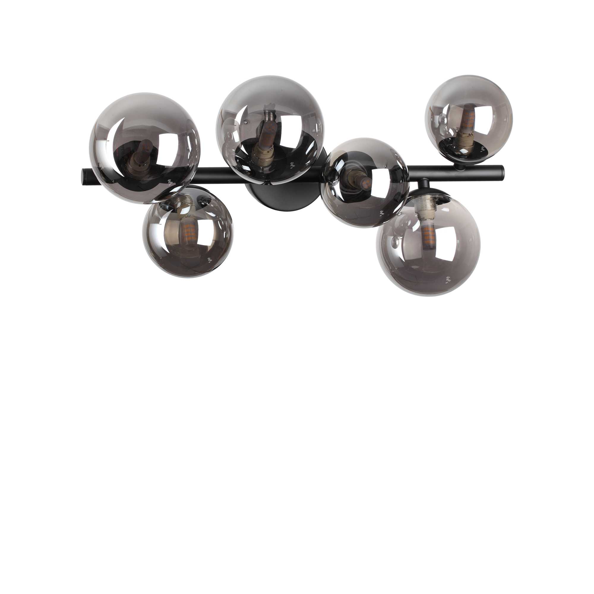 Ideal Lux Designové stropní svítidlo PERLAGE 6xG9 Barva: Kouřová