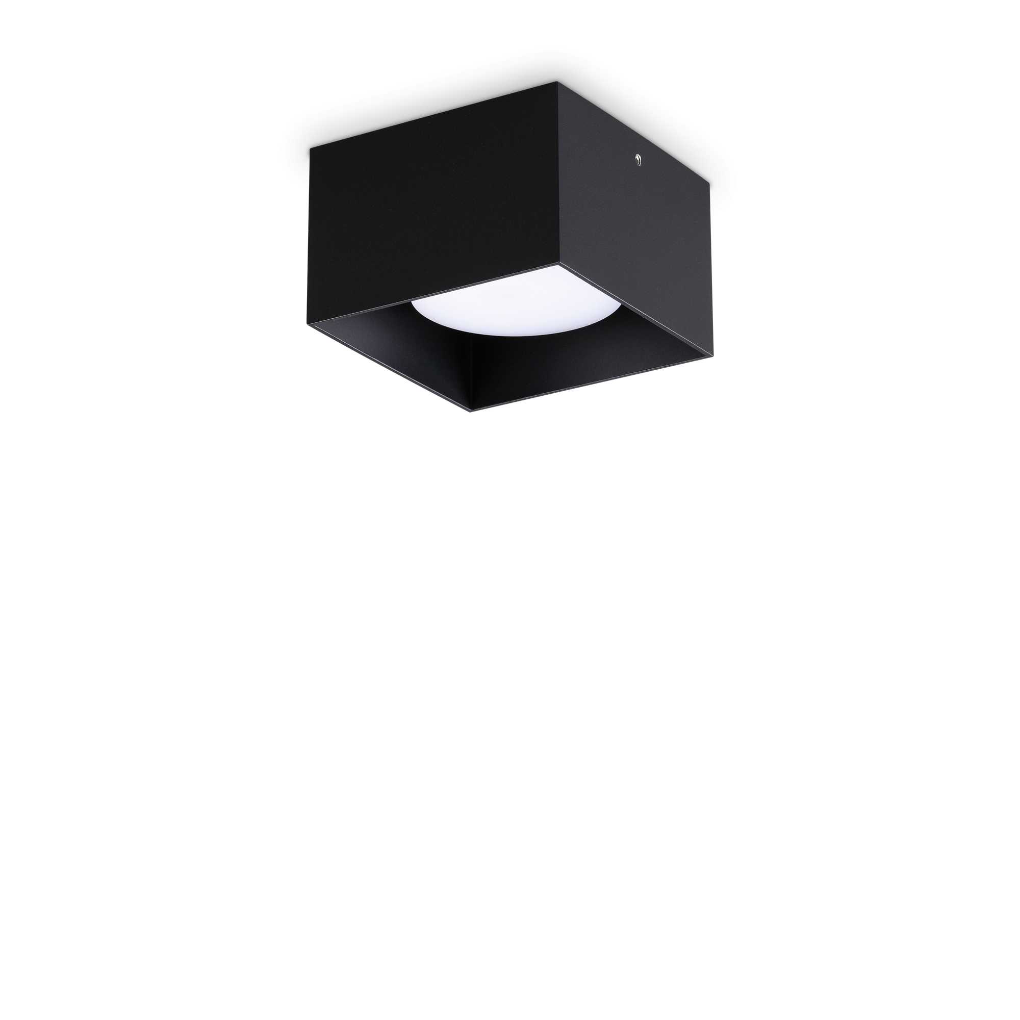 Ideal Lux Moderní stropní svítidlo SPIKE SQUARE Barva: Černá