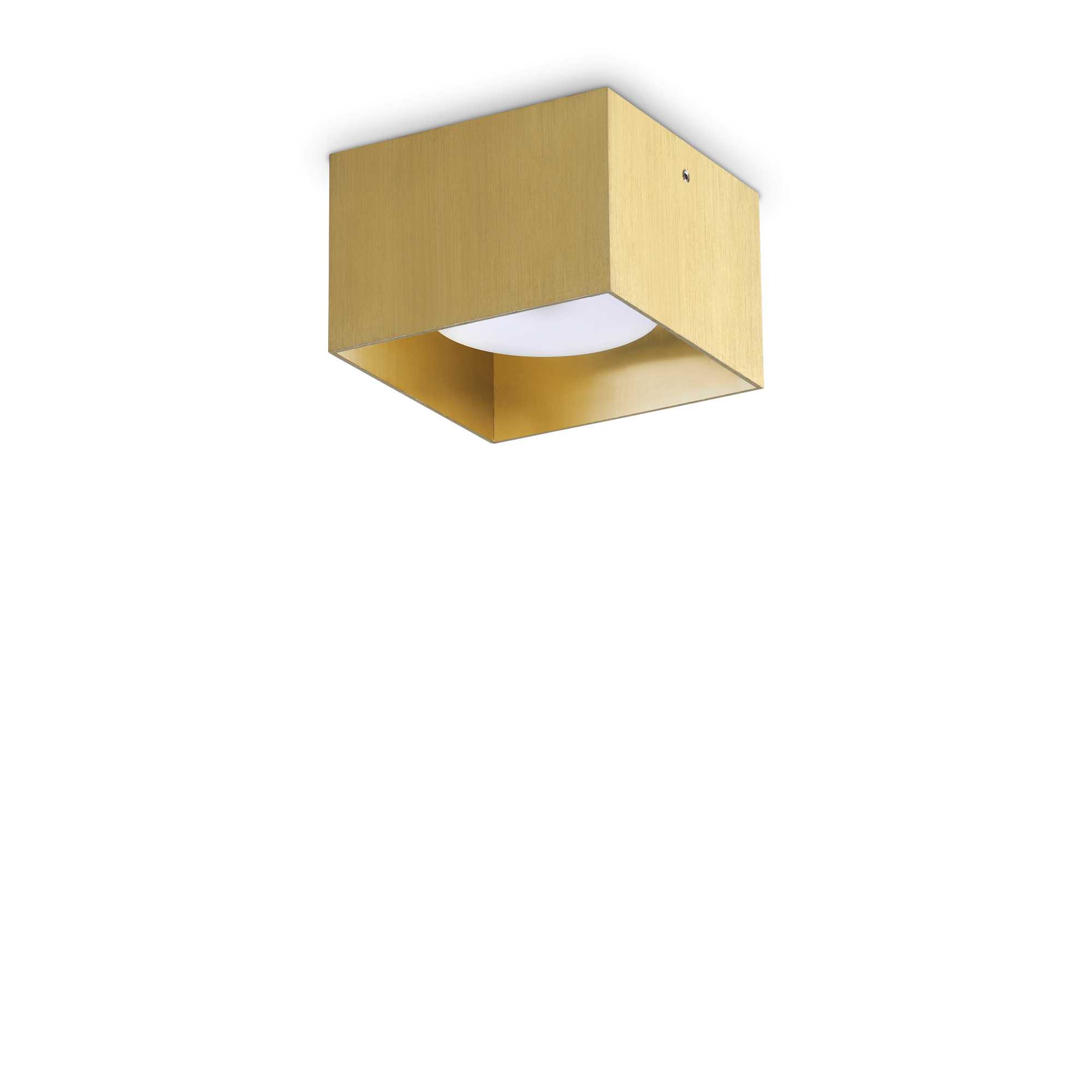 Ideal Lux Moderní stropní svítidlo SPIKE SQUARE Barva: Mosaz